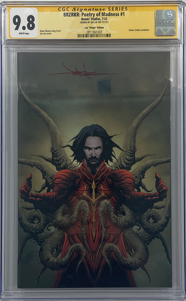 BRZRKR: Poetry of Madness #1 | Jae Lee Variant | CGC SS 9.8