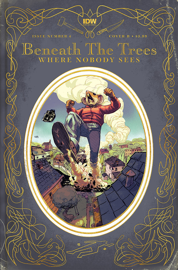 Beneath the Trees Where Nobody Sees #4 | Variant B (Rossmo Storybook Variant)
