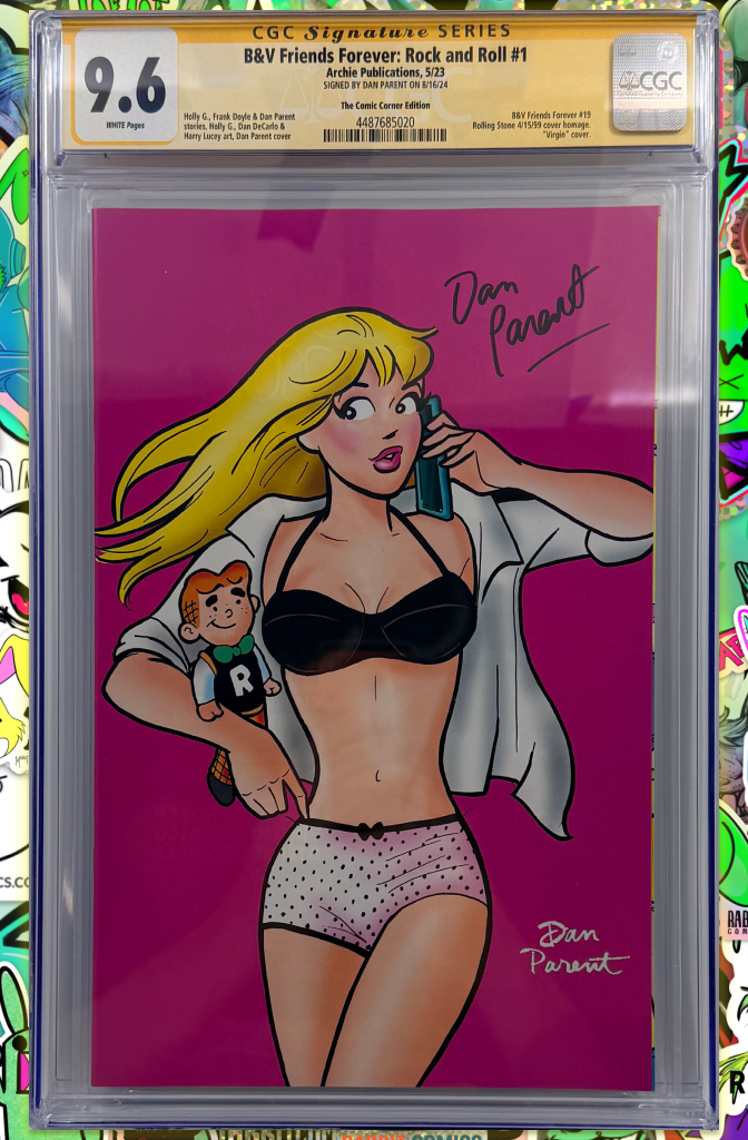 Betty & Veronica Friends Forever: Rock & Roll #1 | Britney Spears Rolling Stone Homage | CGC SS 9.6