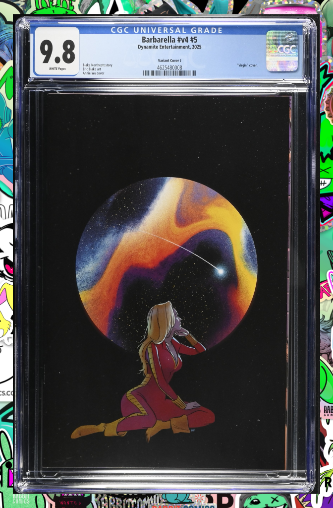 Barbarella #5 (Of 5) | Cover J Inc 1:15 Ratio Annie Wu Full Art Variant | CGC 9.8