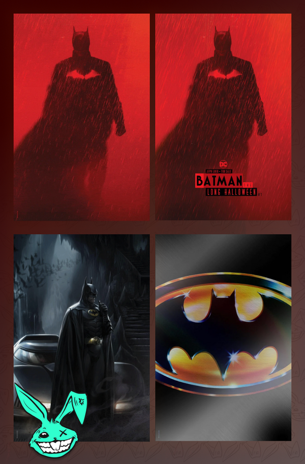 Bat Bundle | “The Batman” Movie Poster Set + Batman 89 #1 Variant Set (4 Books)