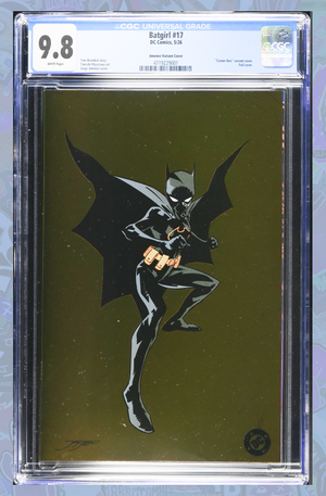 Batgirl #17 Cover D Jorge Jimenez Corner Box Spot Foil Variant | CGC 9.8