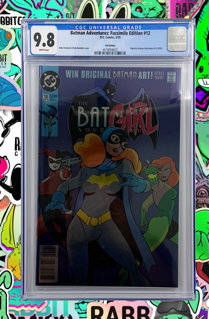 Batman Adventures #12 | Facsimile Edition Parobeck & Burchett Foil Variant | CGC 9.8