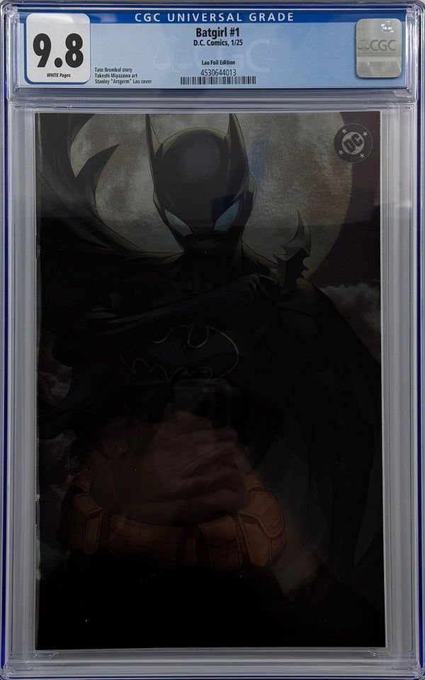 BATGIRL #1 | CVR D STANLEY ARTGERM LAU FOIL VARIANT | CGC 9.8