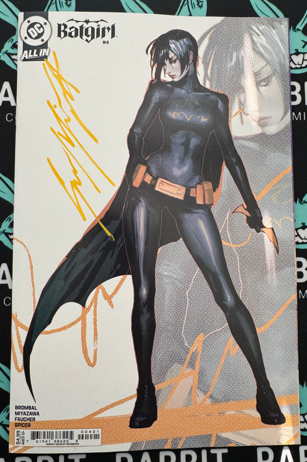 BATGIRL #4 | CVR B SOZOMAIKA CARD STOCK VARIANT | SIGNED BY SOZOMAIKA