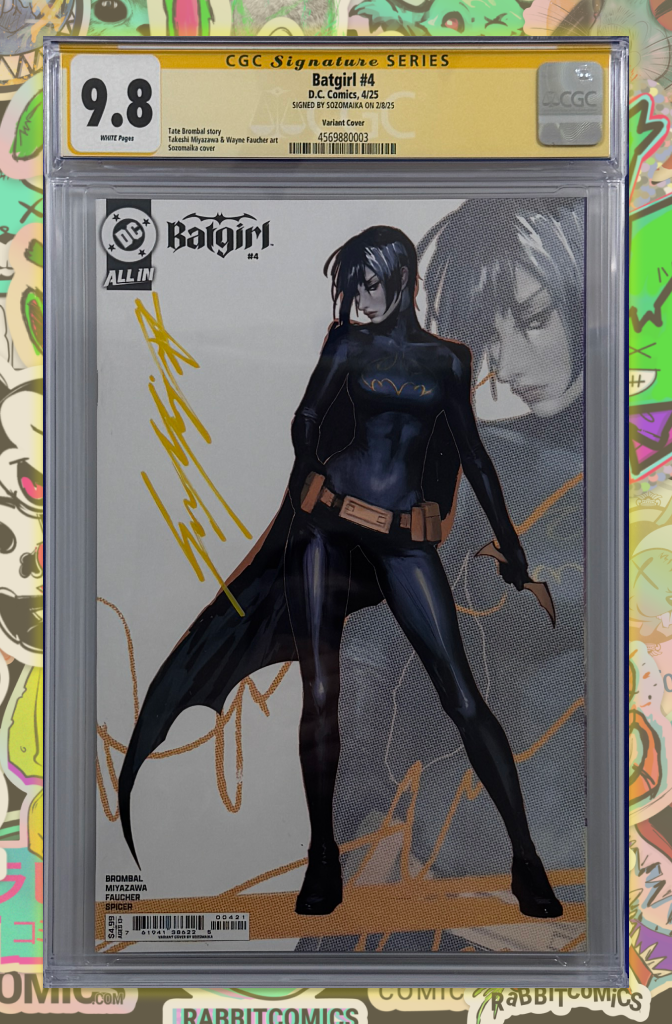 BATGIRL #4 | CVR B SOZOMAIKA VARIANT | SIGNED BY SOZOMAIKA | CGC SS 9.8