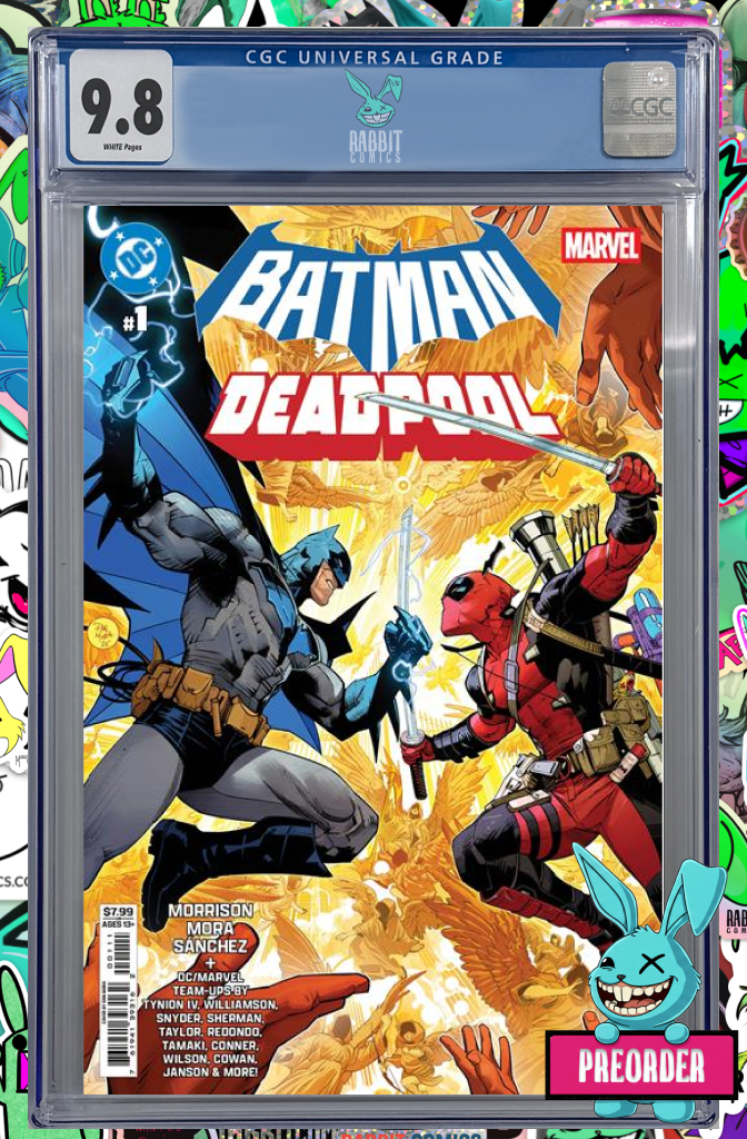 DC MARVEL BATMAN DEADPOOL #1 CVR A DAN MORA | CGC 9.8 | PREORDER