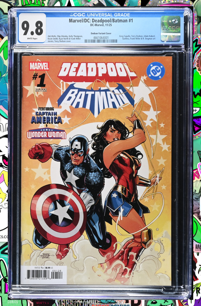 Marvel/DC: Deadpool/Batman #1 Terry Dodson Variant | CGC 9.8
