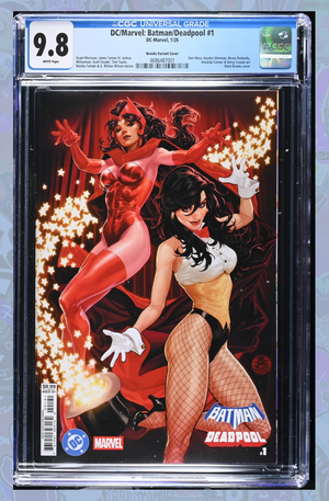 DC MARVEL BATMAN DEADPOOL #1 CVR D MARK BROOKS VARIANT | CGC 9.8