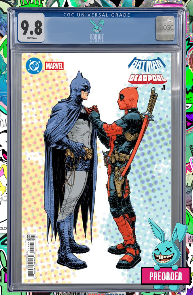 DC MARVEL BATMAN DEADPOOL #1 CVR N FRANK QUITELY VARIANT | CGC 9.8 | PREORDER