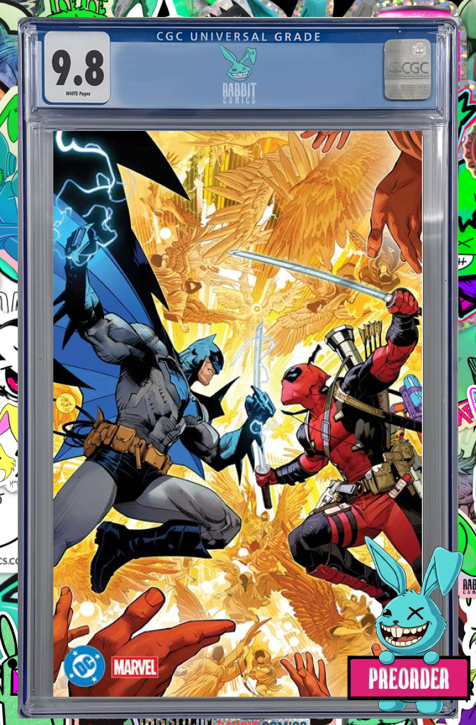 DC MARVEL BATMAN DEADPOOL #1 CVR T DAN MORA FOIL VARIANT | CGC 9.8 | PREORDER