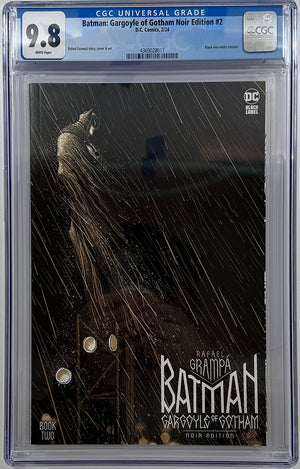 BATMAN GARGOYLE OF GOTHAM NOIR EDITION #2 | CCG 9.8