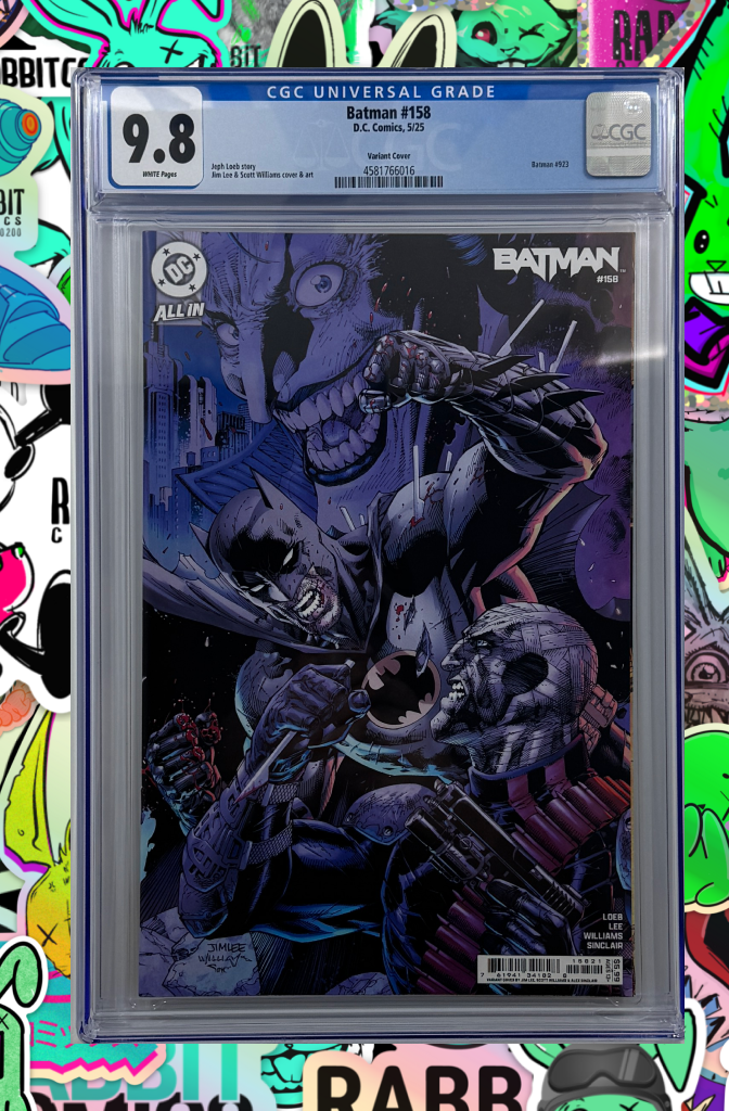 Batman #158 | Cover B Jim Lee & Scott Williams Connecting Card Stock Variant (1 Of 2) | CGC 9.8