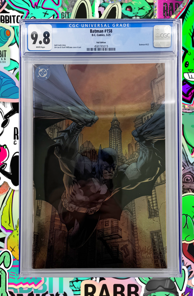 Batman #158 | Cover I Jim Lee & Scott Williams Foil Variant | CGC 9.8