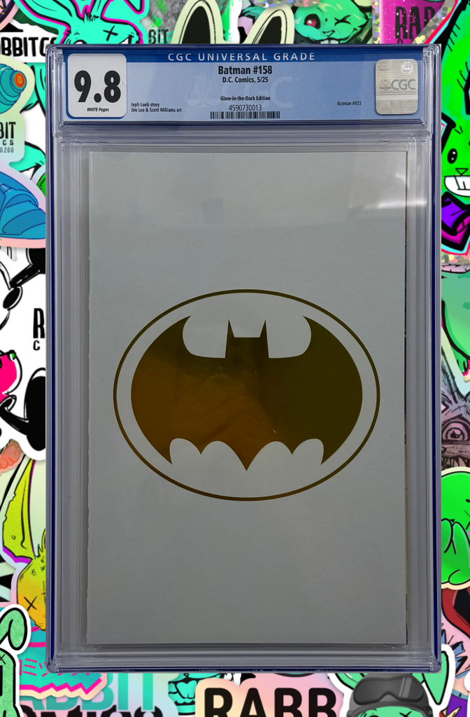 Batman #158 | Cover S Launch Party Glow In The Dark H2sh Bat Symbol Unlock Foil Variant | CGC 9.8