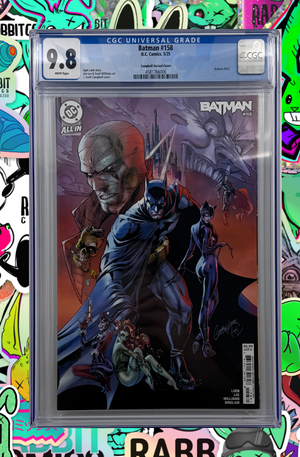 Batman #158 | Cover D J Scott Campbell Card Stock Variant | CGC 9.8