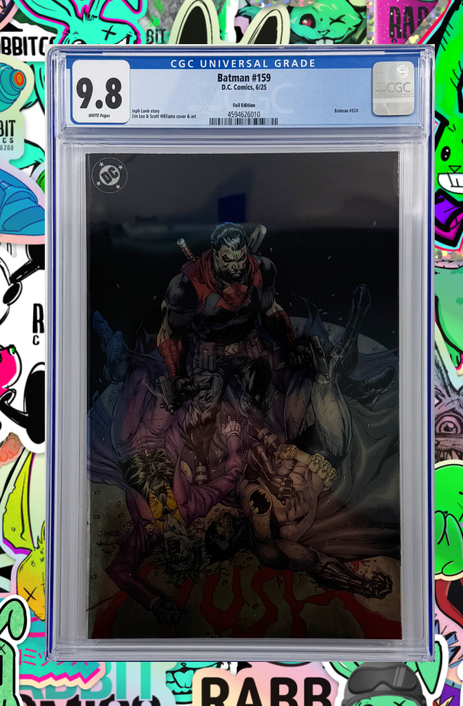Batman #159 | Cover F Jim Lee & Scott Williams Foil Variant | CGC 9.8