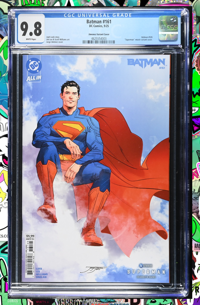 Batman #161 | Cover J Jorge Jimenez Superman Movie Card Stock Variant | CGC 9.8