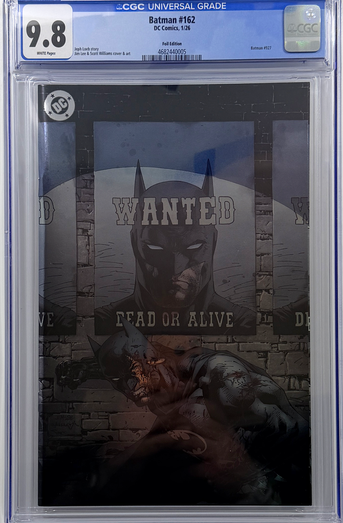 Batman #162 Cover F Jim Lee Foil Variant | CGC 9.8