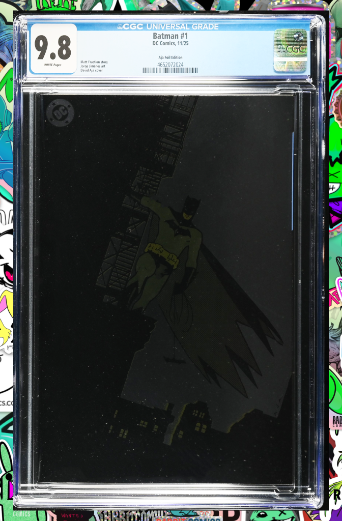 Batman #1 Cover M  David Aja Card Foil Variant | CGC 9.8