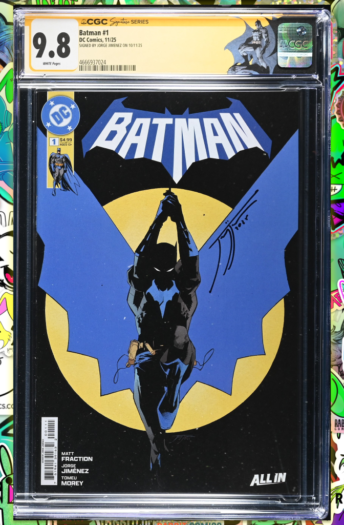 Batman #1 Cover A | Signed Jorge Jimenez | Batman Label | CGC SS 9.8