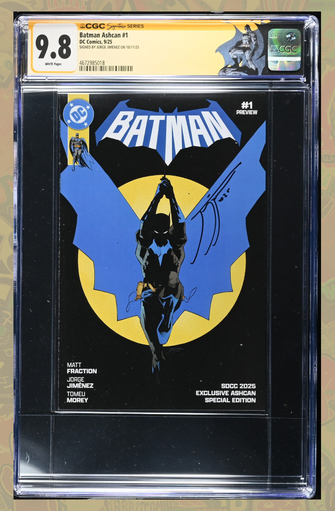 Batman #1 Ashcan Signed by Jorge Jimenez | CGC SS 9.8