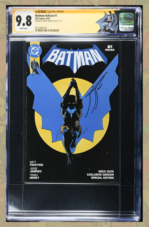 Batman #1 Ashcan Signed by Jorge Jimenez | CGC SS 9.8