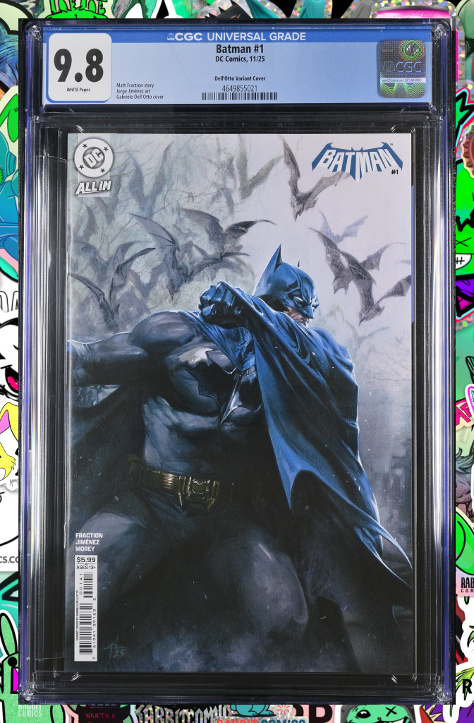 Batman #1 Cover F Gabriele Dell Otto Connecting Card Stock Variant | CGC 9.8