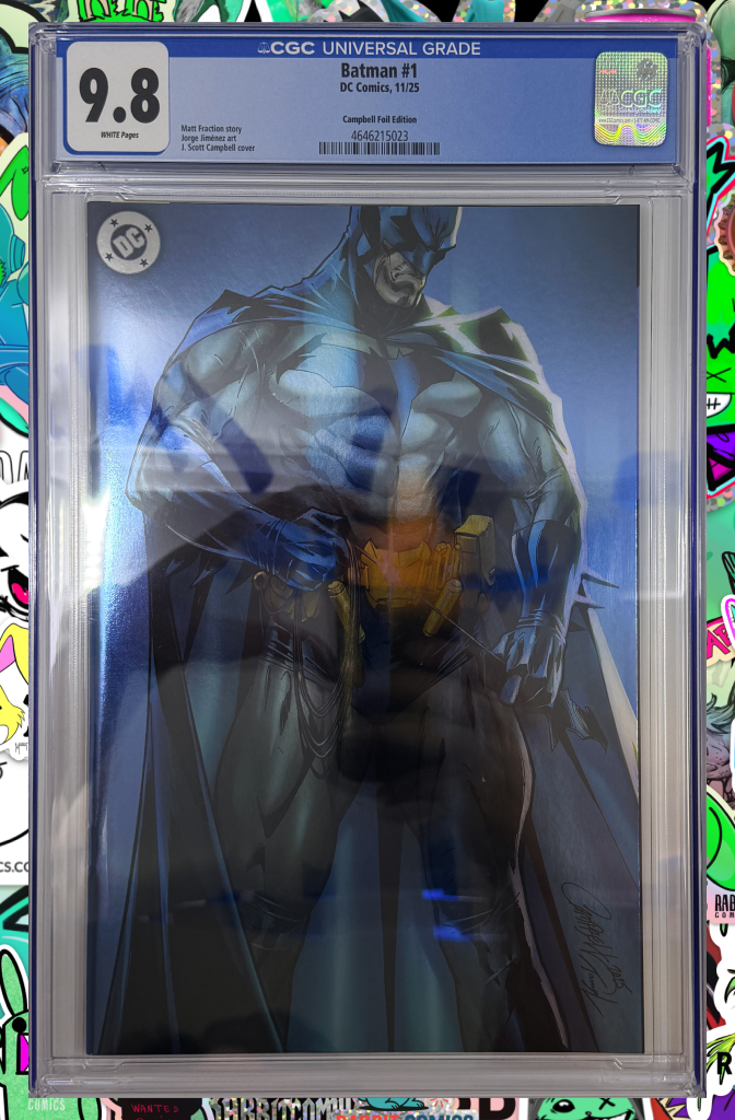 Batman #1 | J Scott Campbell Foil Variant | CGC 9.8