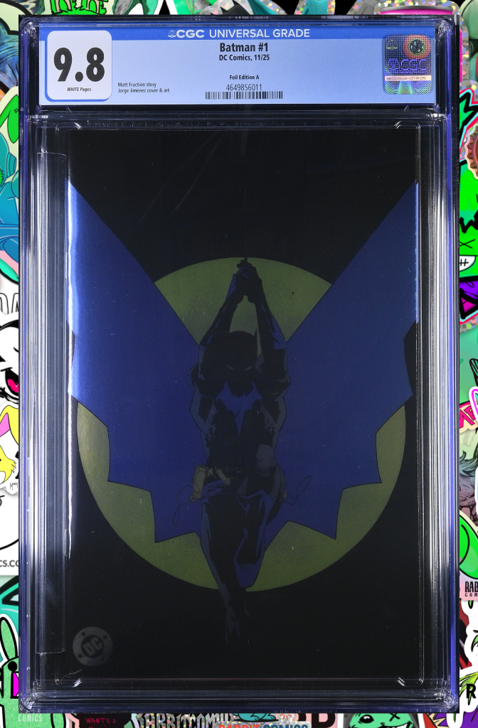 Batman #1 Cover I Jorge Jimenez Virgin Foil Variant | CGC 9.8