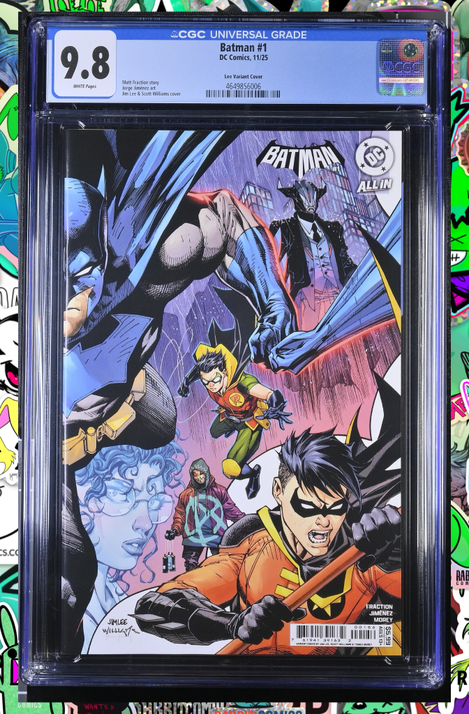 Batman #1 Cover B Jim Lee Card Stock Variant | CGC 9.8