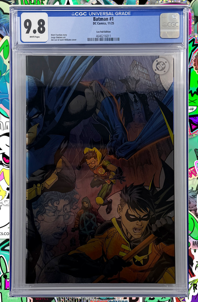 Batman #1 Cover B Jim Lee Foil Variant | CGC 9.8