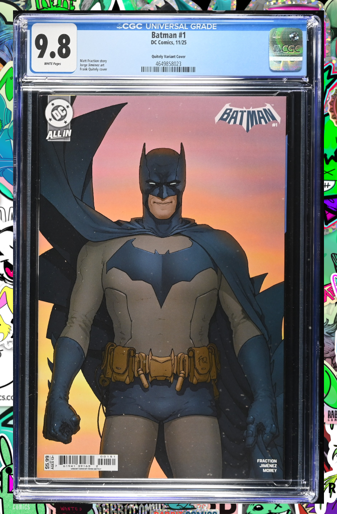 Batman #1 Cover E Frank Quitely Card Stock Variant | CGC 9.8