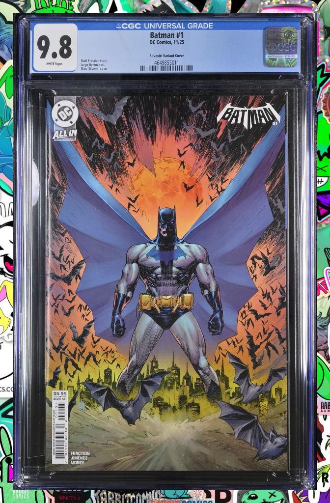 Batman #1 Cover C Marc Silvestri Card Stock Variant | CGC 9.8