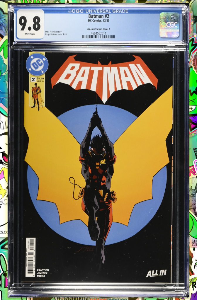 Batman #2 Cover D Jorge Jimenez Card Stock Variant | CGC 9.8