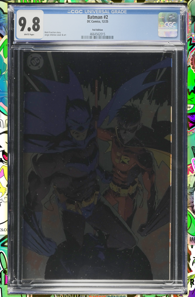 Batman #2 Cover G Jorge Jimenez Foil Variant | CGC 9.8