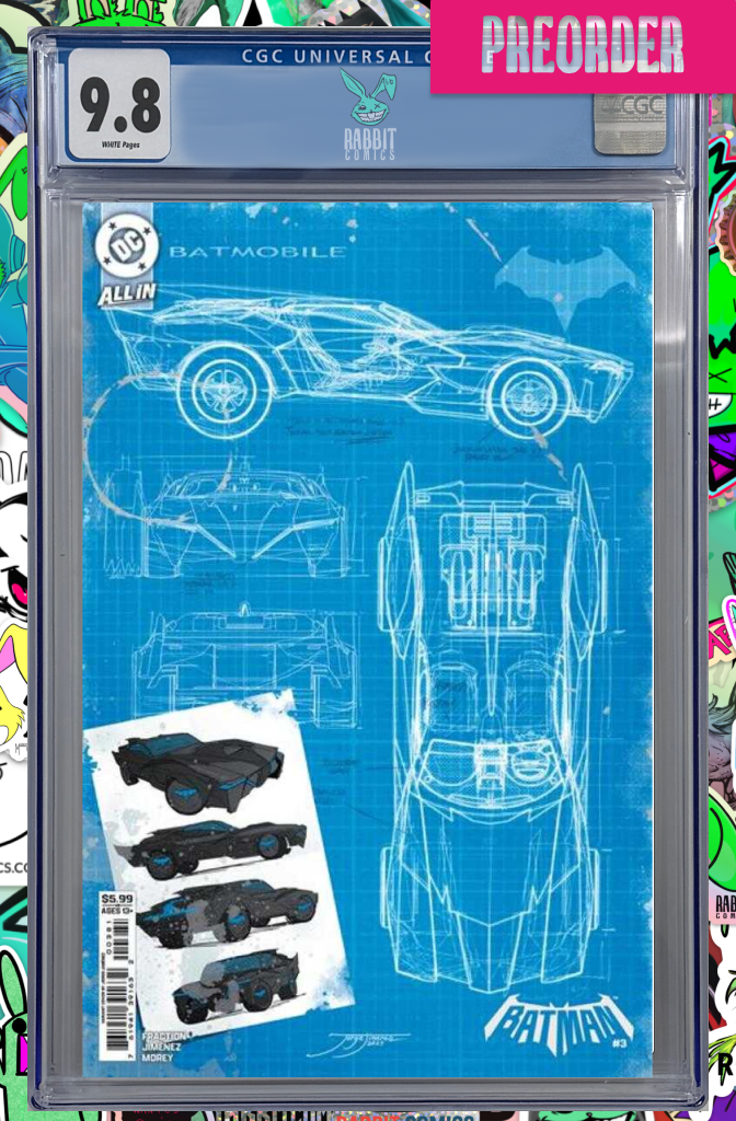 Batman #3 Cover E Jorge Jimenez Bat Gadget Card Stock Variant | CGC 9.8 | PREORDER