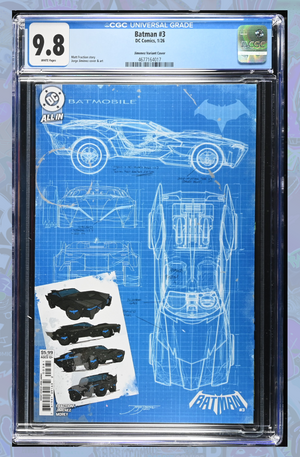 Batman #3 Cover E Jorge Jimenez Bat Gadget Card Stock Variant | CGC 9.8