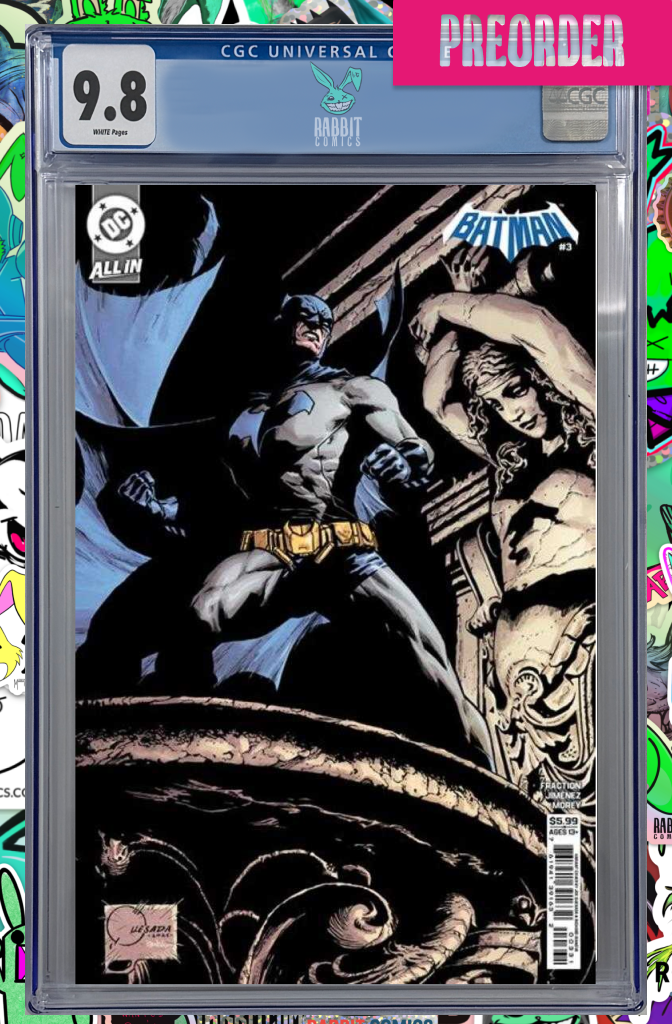 Batman #3 Cover D Joe Quesada Card Stock Variant | CGC 9.8 | PREORDER