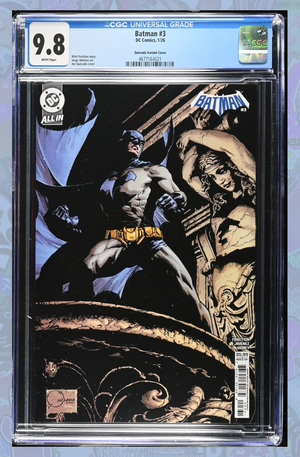 Batman #3 Cover D Joe Quesada Card Stock Variant | CGC 9.8
