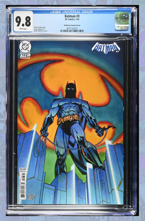 Batman #3 Cover H Brian Stelfreeze Card Stock Variant | CGC 9.8