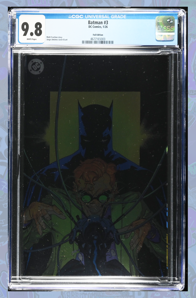 Batman #3 Cover F Jorge Jimenez Foil Variant | CGC 9.8