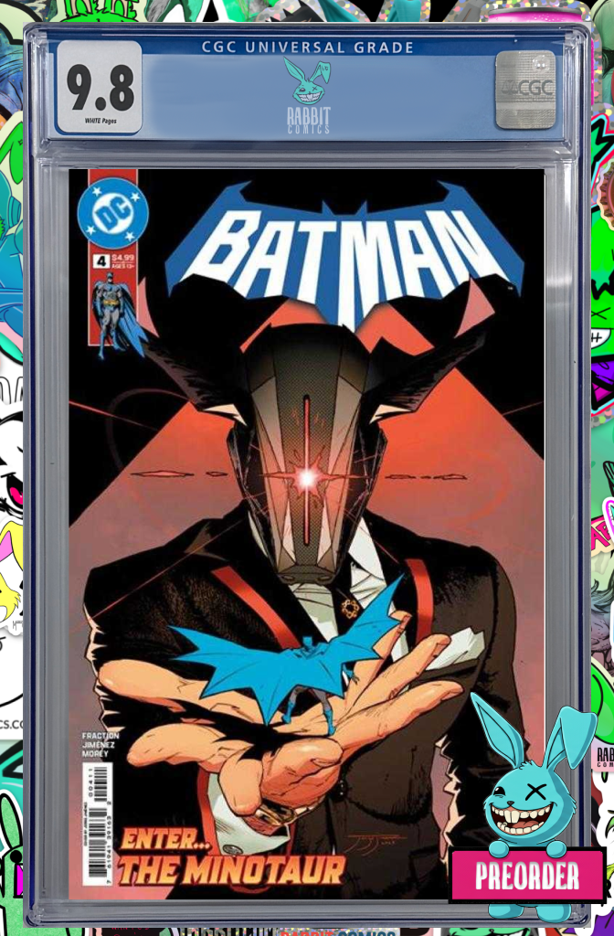Batman #4 Cover A Jorge Jimenez | 1st App of Minotaur | CGC 9.8 | PREORDER