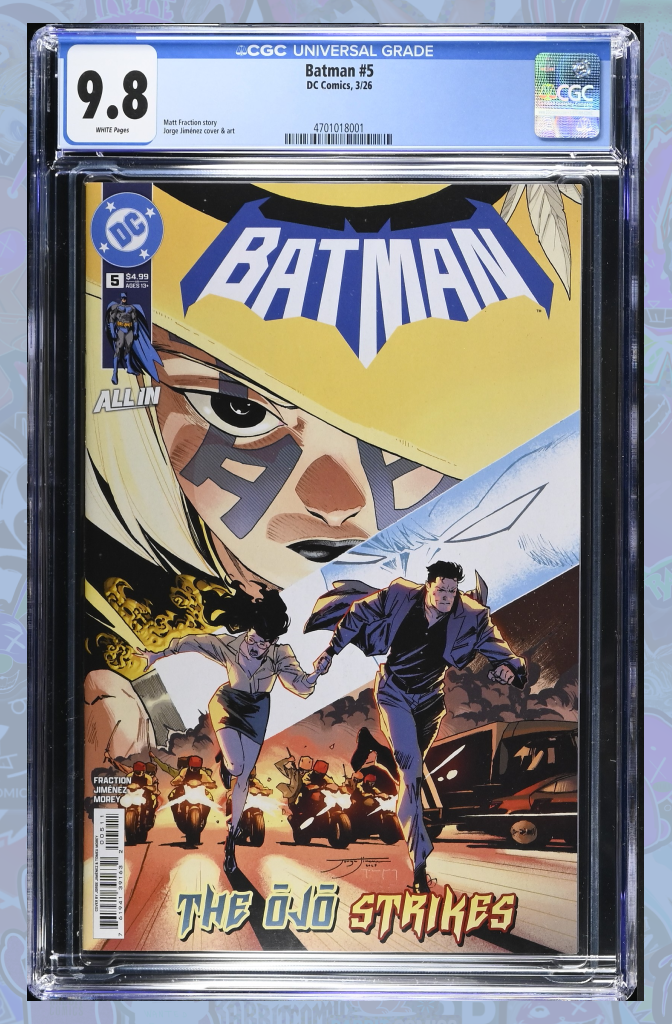 BATMAN #5 CVR A JORGE JIMENEZ | 1st App | CGC 9.8