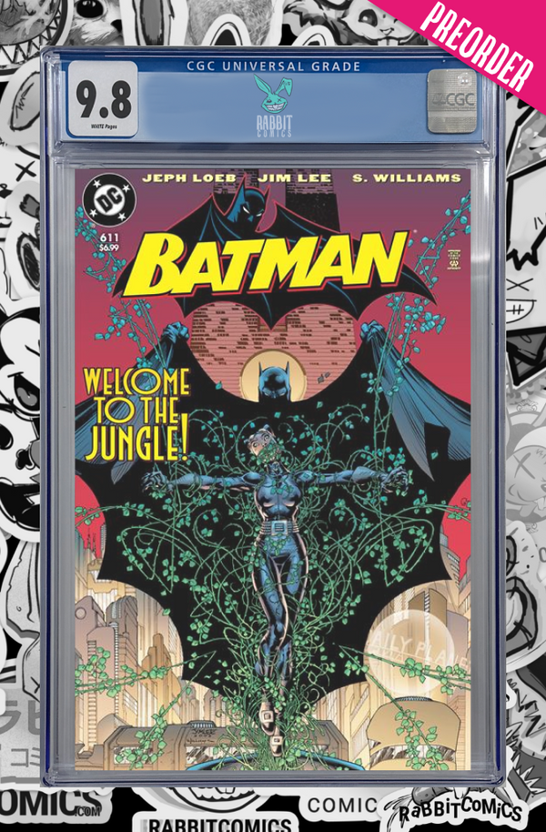 BATMAN #611 | FACSIMILE EDITION CVR B JIM LEE & SCOTT WILLIAMS FOIL VAR | CGC 9.8 | PREORDEr