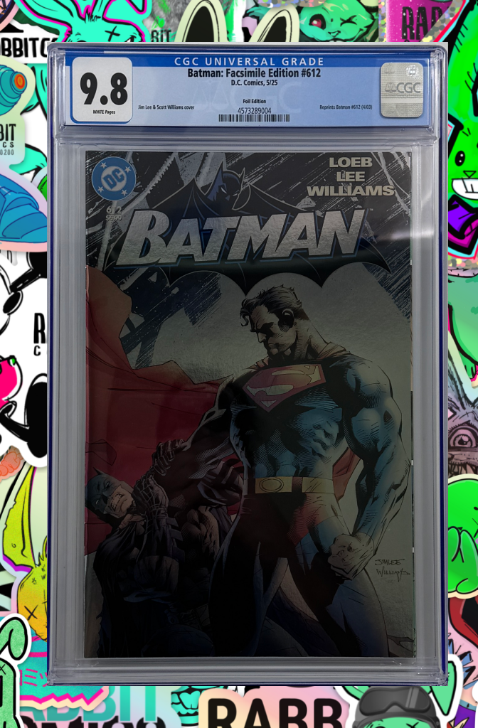 BATMAN #612 | FACSIMILE EDITION CVR B JIM LEE FOIL VAR | CGC 9.8