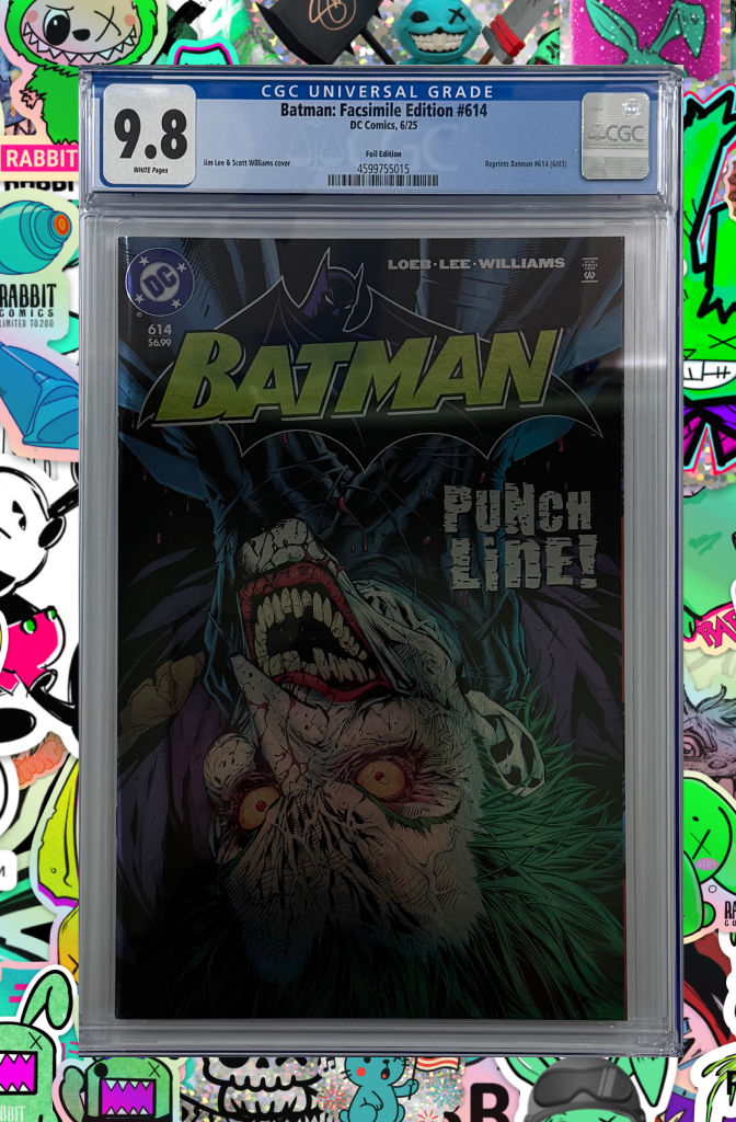 Batman #614 | Facsimile Edition Cover B Jim Lee & Scott Williams Foil Variant | CGC 9.8