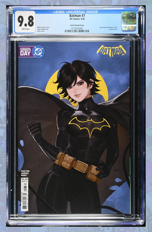 Batman #7 Cover F Lesley Leirix Li Card Stock Variant | CGC 9.8