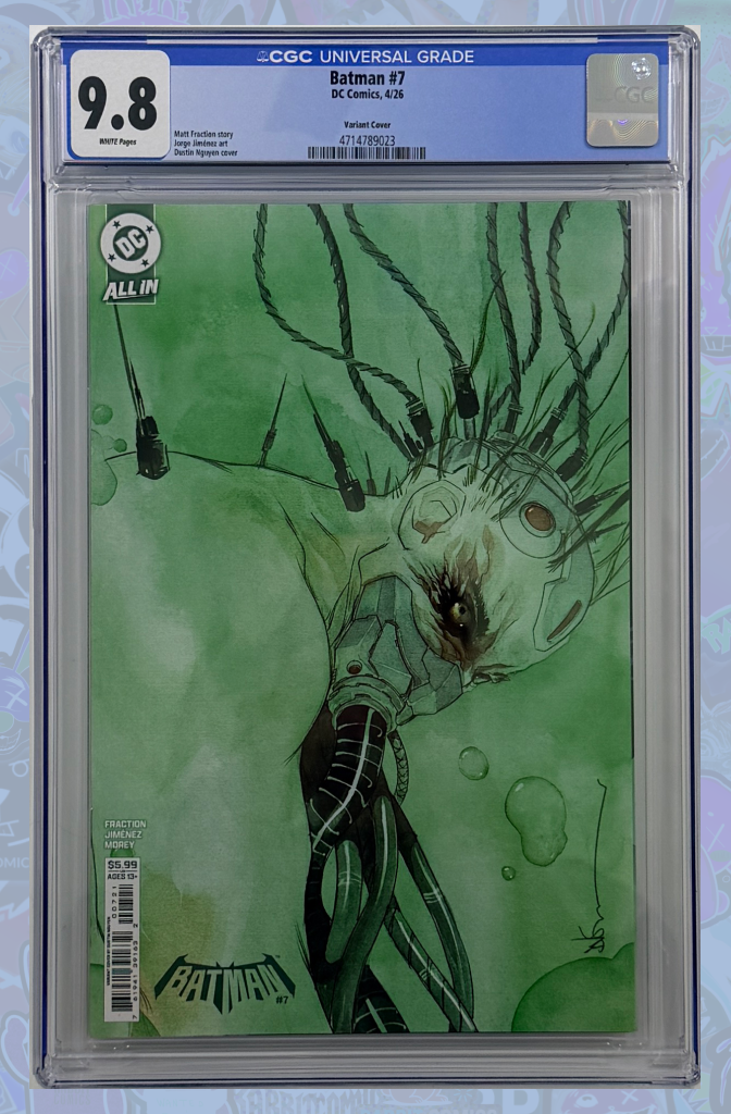 Batman #7 Cover B Dustin Nguyen Card Stock Variant | CGC 9.8