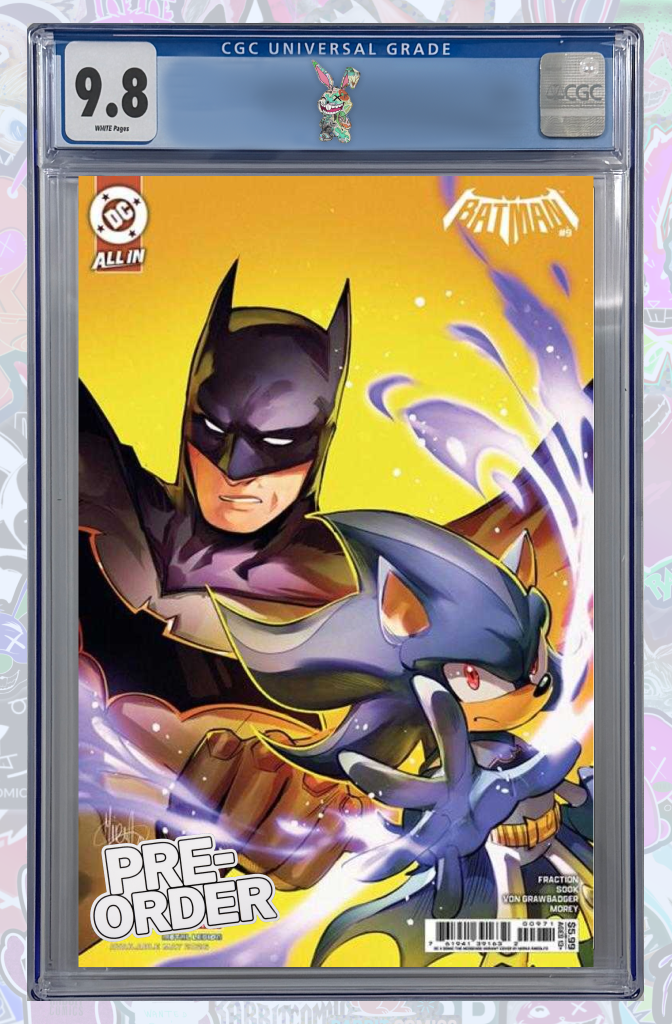Batman #9 Cover F Mirka Andolfo DC X Sonic Variant | CGC 9.8 | PREORDER